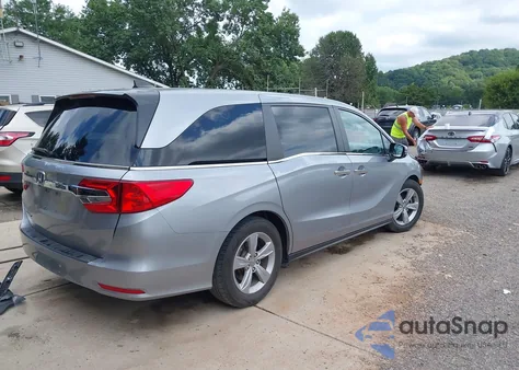 2020 Honda Odyssey Ex-L/Ex-L W/Navi Res из США, поврежденный, VIN 5FNRL6H78LB061475